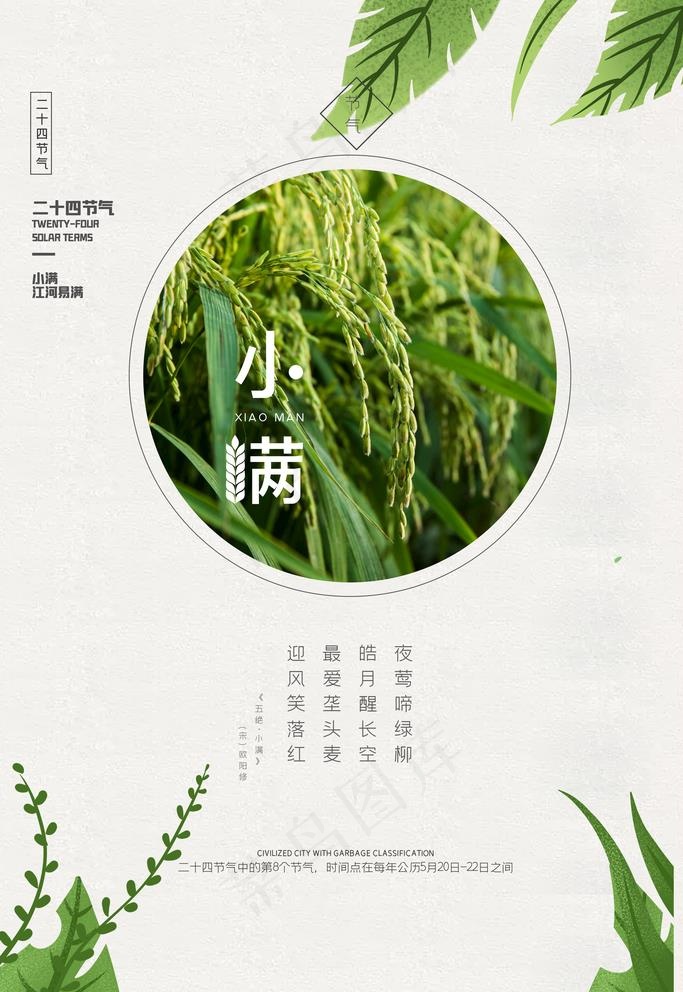 小满图片(3543X5315(DPI:150))psd模版下载