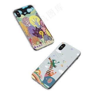 手机壳贴图样机图片