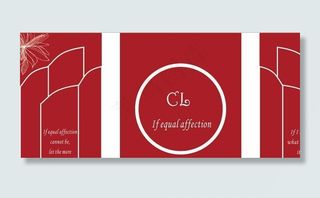 红色婚礼背景图片