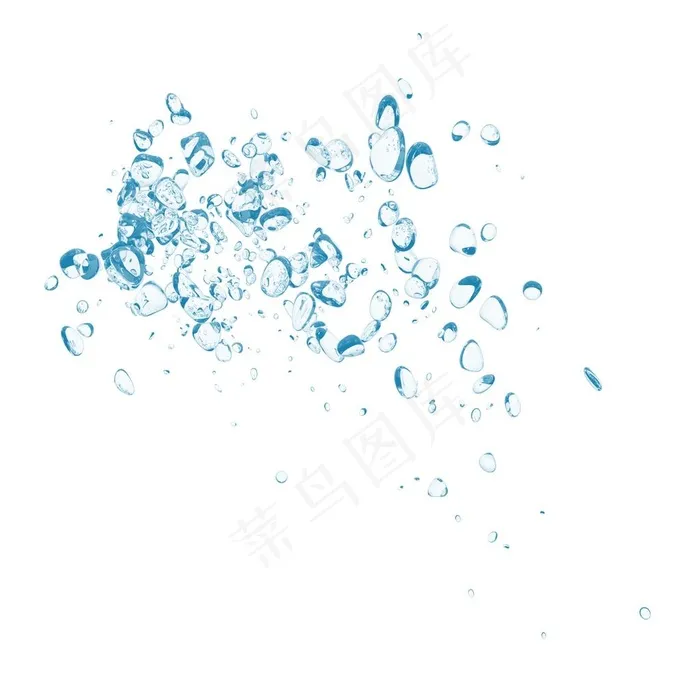 水花图片psd模版下载