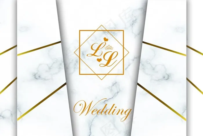 大理石花纹清新婚礼背景图片(6299X4409(DPI:40))psd模版下载