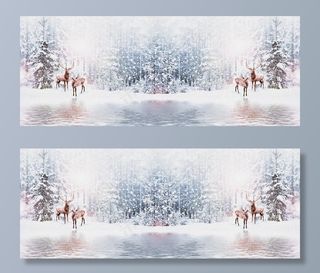 背景墙装饰画图片