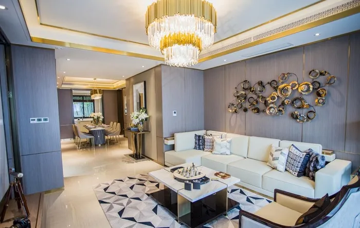 客厅 样板间图片