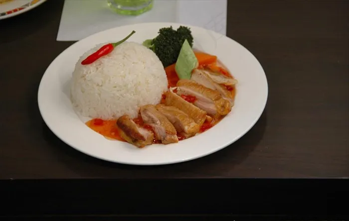 鸡排饭图片