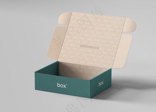包装盒子展示效果图图片