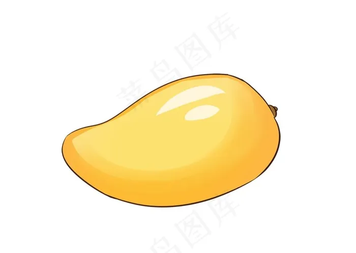 卡通芒果图片(1772X1313(DPI:300))psd模版下载
