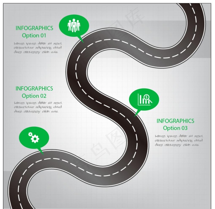 路信息图表图片