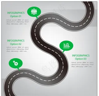 路信息图表图片