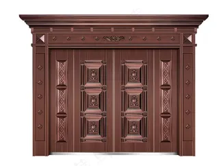 仿真铜门图片
