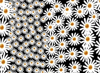 矢量小花 数码 印花 裙子回位图片