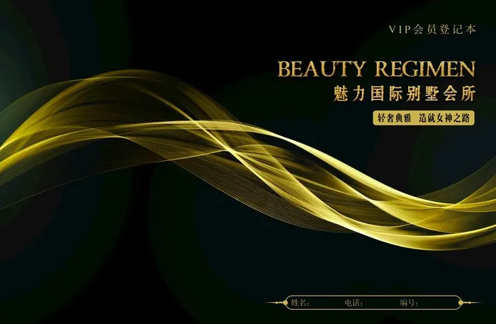黑色封面 金色波浪图片(5031X3437(DPI:300))psd模版下载