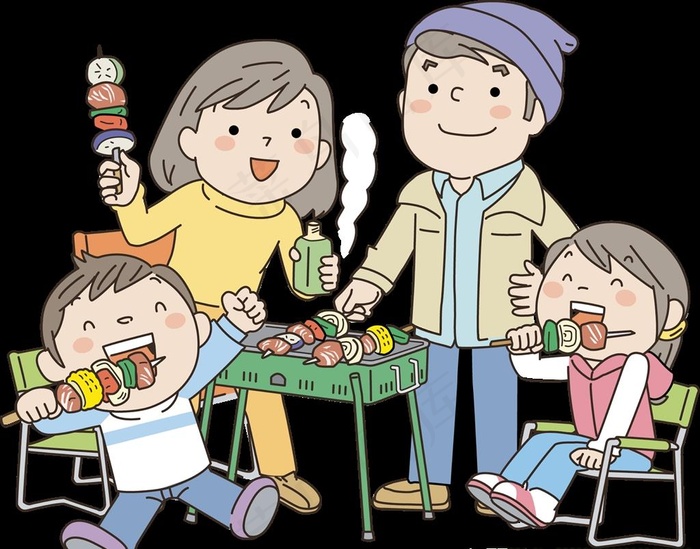 烧烤素材图片
