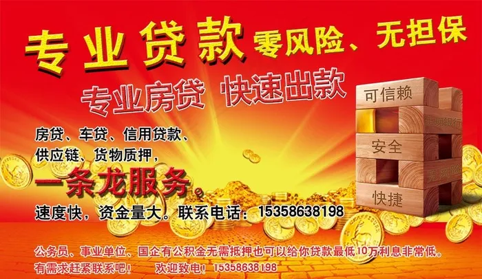 贷款名片图片psd模版下载