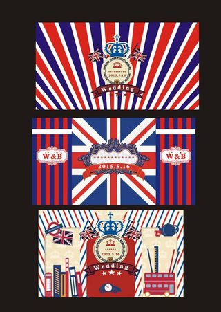 英伦婚礼背景图片