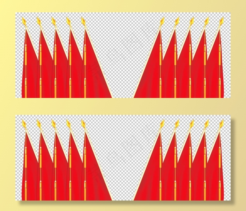 党旗  旗帜  红旗图片