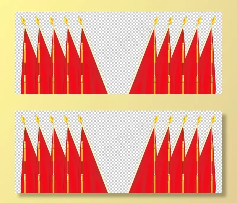 党旗  旗帜  红旗图片