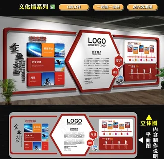 企业文化墙图片
