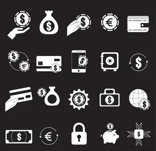 金融银行图标图片