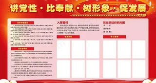 党建展板图片