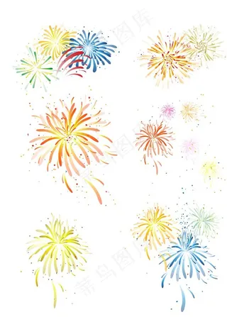 美丽的烟花图片