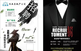 地产中介招聘图片