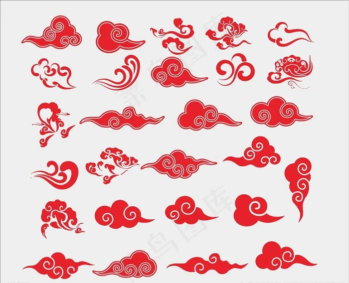 矢量祥云图片cdr矢量模版下载