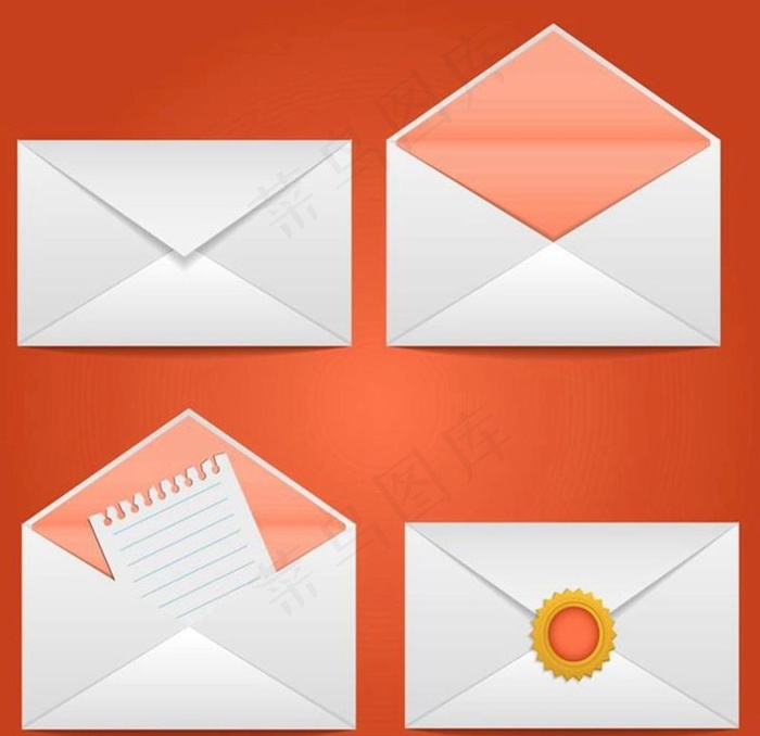 信封设计图片