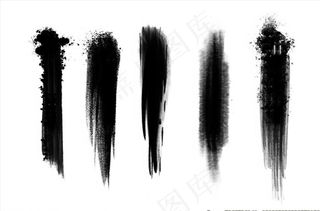 毛笔笔触 笔刷效果图片