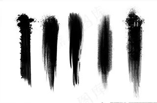 毛笔笔触 笔刷效果图片