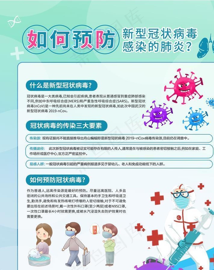 抗击新冠肺炎展板图片(4394X5575(DPI:120))psd模版下载