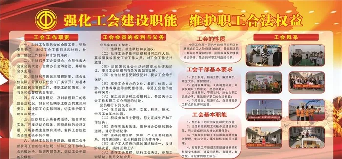 工会建设图片(2000X1050)cdr矢量模版下载