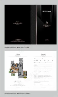 地产户型折页图片