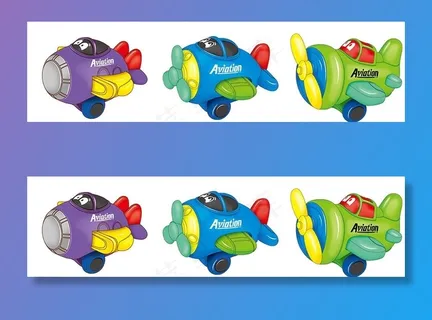 矢量小飞机图片