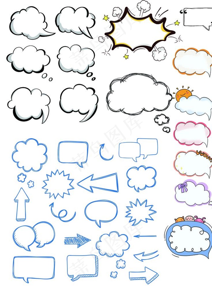 对话框  卡通对话框图片