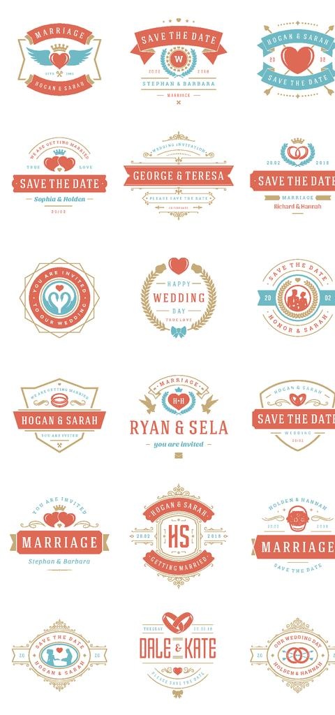 时尚创意标签图片