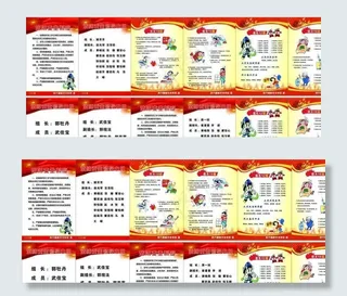 消防版面 学校防火 防火展板图片