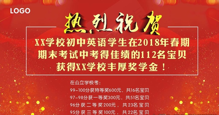热烈祝贺图片