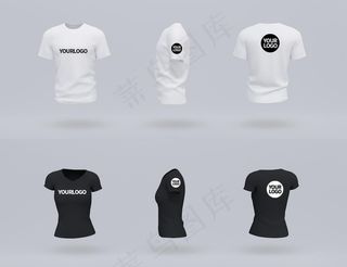 T恤样机图片