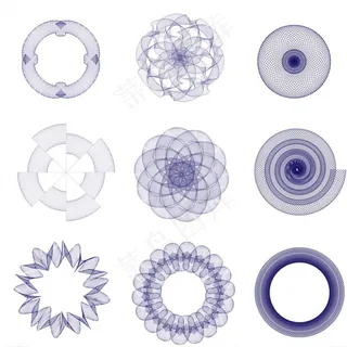 防伪底纹证书底纹图片 防伪底纹证书底纹图片