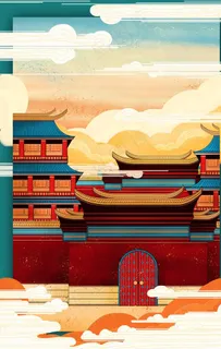 建筑插画图片 建筑插画图片