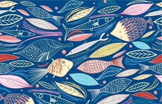 矢量手绘插画图片