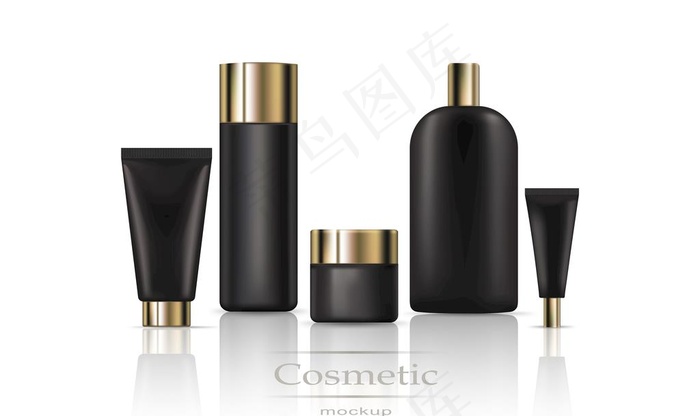 化妆瓶包装设计图片