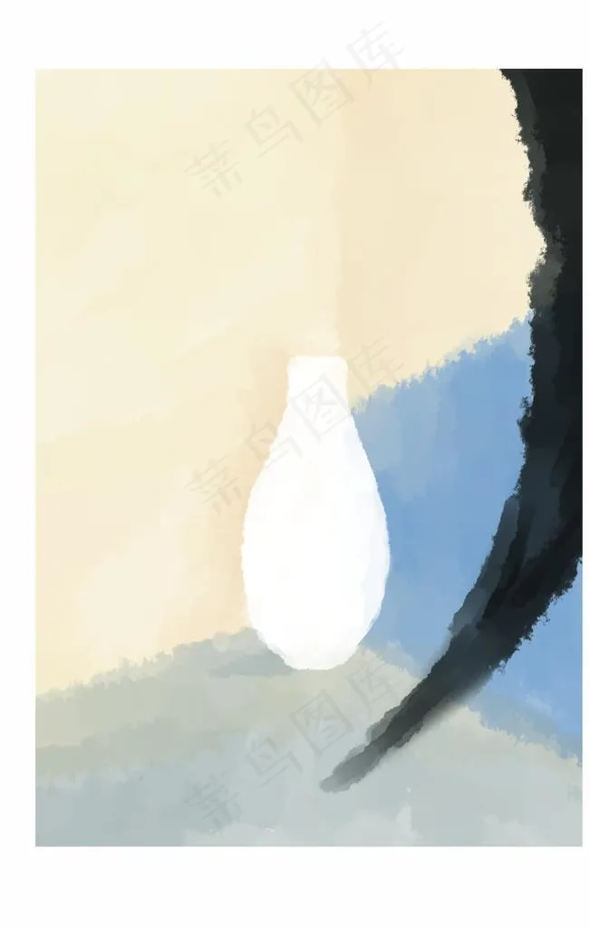 抽象装饰画图片(6299X9449(DPI:200))psd模版下载