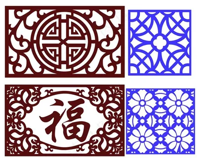 雕刻花纹 镂空花纹图片