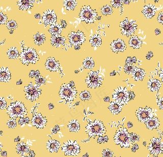 手绘花 花朵 大牌 新款 爆款图片