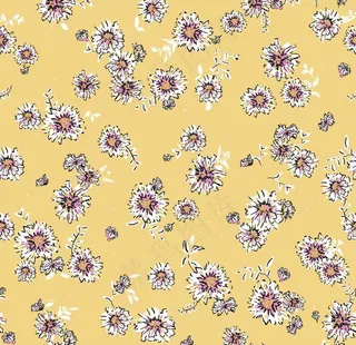 手绘花 花朵 大牌 新款 爆款图片