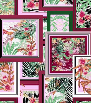 大牌 方巾 丝巾 数码印花 豹图片