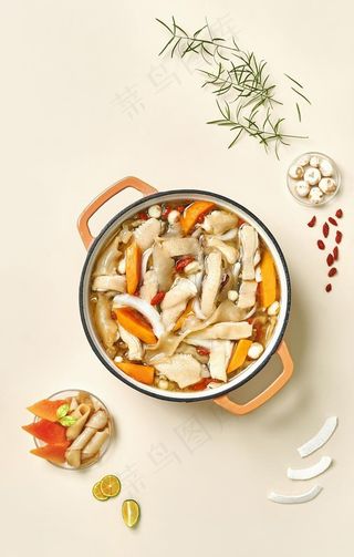 海南椰子鸡汤图片