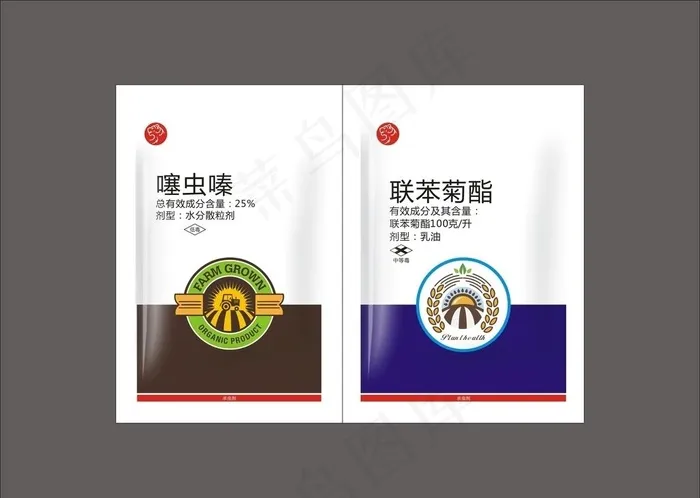 双联袋图片cdr矢量模版下载