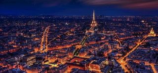 巴黎夜景图片